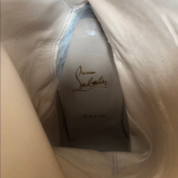 SOLD Christian Louboutin Fringe Boots Brand New - Picture 7 of 11